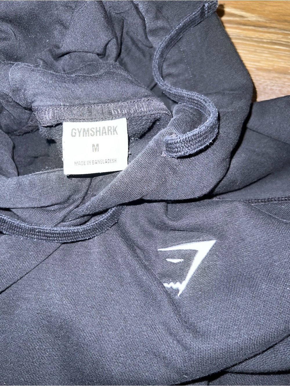 Gymshark Black Pullover Hoodie - Picture 3 of 3